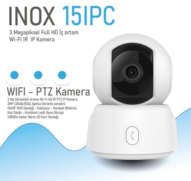 Inox 15 IPC 3 Megapiksel PTZ Kamera